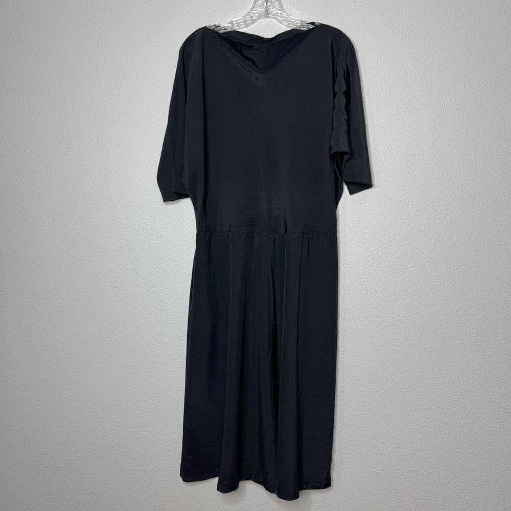 Frances‎ Henaghan Saks Fifth Avenue Black Vintage Dress Women Size 14 - Flawed